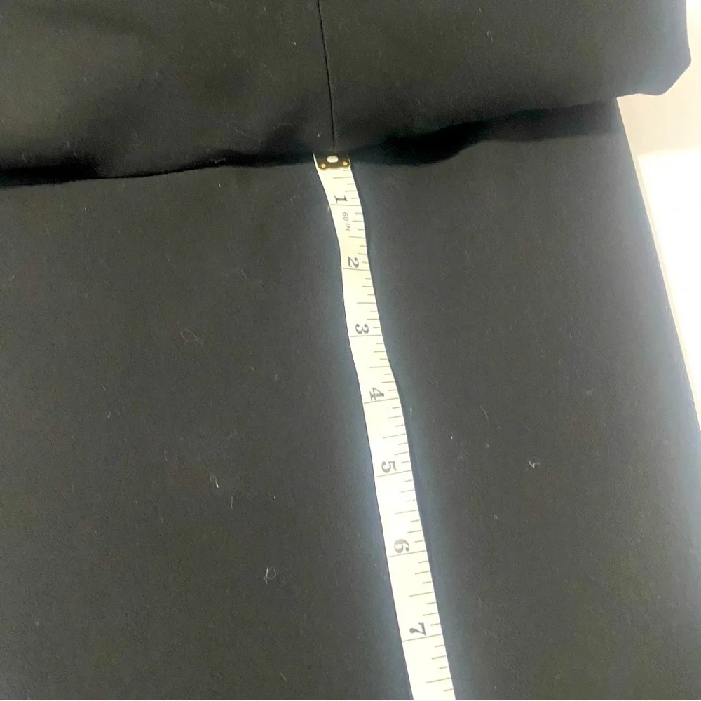 Loft Women’s Cargo Style Straight Pants Size 6 Black Business Casual Thick EUC